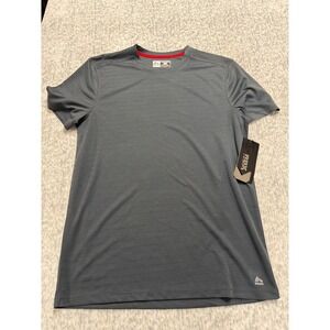 RBX Active Mens X-Dri Performance‎ T-Shirt Gray CRM2093R3I Size Medium NWT